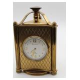 Swiss Gilt Remembrance Desk Clock