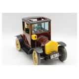 Tin 1917 Model Toy Car with Driver Figure