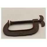 Rustic Iron C-Clamp No. 14
