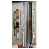 Various Measuring Tools And Levels-See Photos