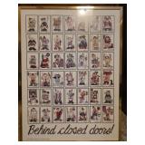 A picture "Behind Closed Doors"