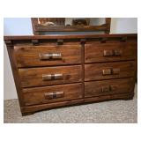 Vintage Solid Wood Dresser by Rawhide