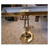 Vintage Desktop Brass Lamp & Floor Lamp