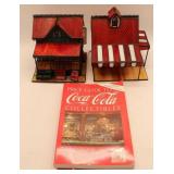 Coca-Cola Stained Glass Style Collectibles