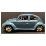 Rare Vintage Blue 1960 Bandai Volkswagen Beetle-