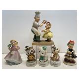6 Figurines-Leftonï¿½s ï¿½Pat-a-Cake, Pat-a-Cakeï¿½,