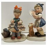 2 Napco Porcelain Figurines