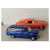 Chevrolet Die-Cast SUV and Muscle Car Models