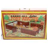 Louis Marx Carry-All Action Fort Apache Set