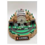 Lionel Train Town Hall Clock Display