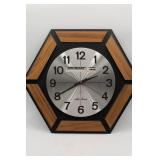 Seth Thomas Hexagonal Wall Clock