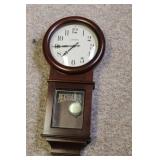 Hamilton Wood Regulator Wall Clock