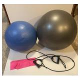 Home Exercise Equipment-2 Exercise/Stability Balls