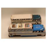 Tin Greyhound Scenicruiser Toy Buses