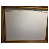 Brown Frame with Wire Hanging-Approx. 39" x 30"