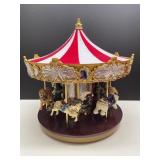 Mr. Christmas Celebration Carousel W/Original Box