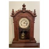 VTG Mantle Clock-No Key