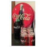 VTG. Coca-Cola Telephone, 6pk. Coca-Cola Cans