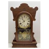 Waterbury Clockoo Mantle Clock W/Key