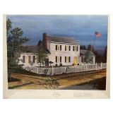 Framed Print of Blount Mansion Tennessee