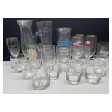 19pcs of Various Glassware-See Photos
