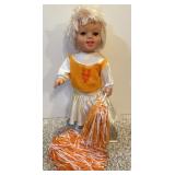 Game Day University Of Tennessee Cheerleader Doll