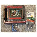 Pro Sport Billiard Pool Accessory Kit-See Photos