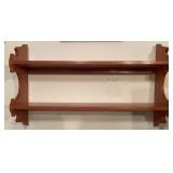 Wooden Wall Shelf-Approx. 36.5ï¿½ x 22.5ï¿½