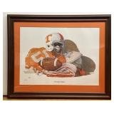 Tennessee Football Framed Print by Steve Ford