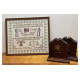Framed Needlepoint Art Work-Cont.
