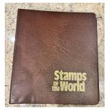 Stamps Of The World Album With Mixed Assorted Stam