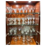 Glassware Including Wine, Cocktail, and Beer Glass