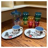 Disney Cups, Pitcher, Etc.
