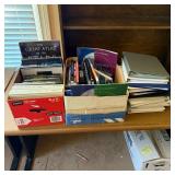 Astronomy Books and Binders on Stars, Observing Gu