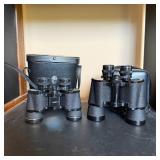 2 Tasco Binoculars With Cases