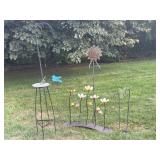 Outdoor Metal Garden Decorations, Including Sundia
