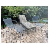 Outdoor Patio Furniture Set with Chairs, Chaise Lo