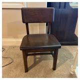 Kids Wooden Chair with 13.5-Inch Seat Height