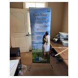 Promotional Sign Stand and Carrying Case