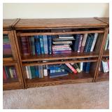 Wooden Bookcase With Glass Doors (2)