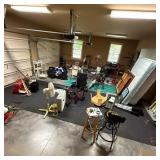 3-4 Assorted Garage Rugs in Various Sizes
