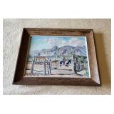 1958 Signed Pete Martinez Tucson, Arizona Landscap