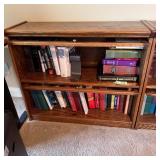 Wooden Bookcase With Glass Doors (1)