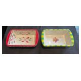 Vtg Temp-tations Loaf Dishes
