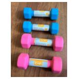 CAP Neoprene Dumbbell Set 2lbs & 3lbs