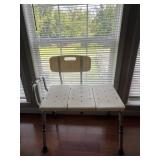 Adjustable Shower Transfer Bench