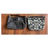 Vtg Coach Handbags Set of Two