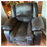 Brown Leather Recliner Chair electric