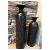 Decorative Metal Vases