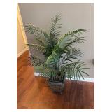Artificial Palm in Decorative Planter